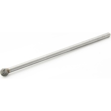 10 mm Wolfram Karbidová fréza, prodloužená 150 mm - kulová