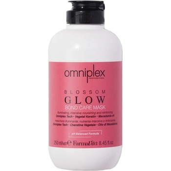 FarmaVita Възстановяваща маска с масло от макадамия и кератин Farmavita Omniplex Blossom Glow Bond Care Mask 250ml