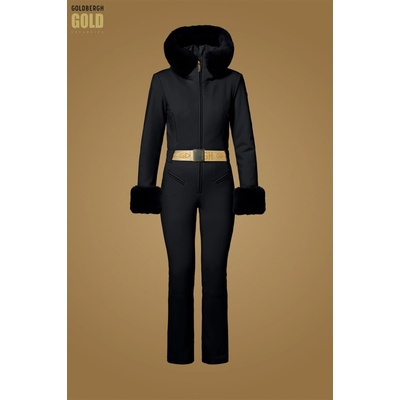 Goldbergh Vita Ski Suit Faux Border Black