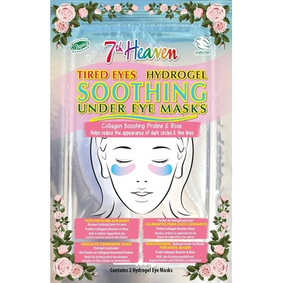 7th Heaven Успокояващи хидрогел пачове за очи, 1 чифт