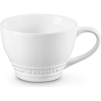 Le Creuset Чаша за капучино 400 мл, WHITE, керамика с глазура, Le Creuset (LECR70304400100002)
