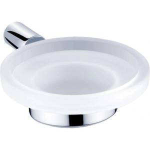 Nimco Bormo - Поставка със сапунерка, матирано стъкло/хром BR 11059W-26 (BR 11059W-26)