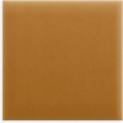 Čalouněný nástěnný panel Magic Velvet medový 30x30 cm čtvercový