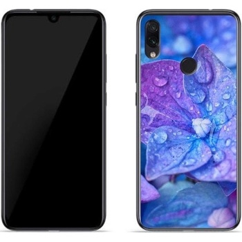 Pouzdro mmCase gelové Xiaomi Redmi Note 7 - fialový květ