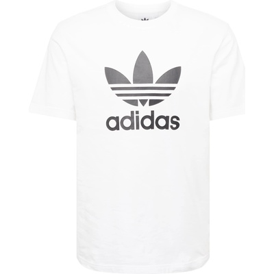 Adidas originals Тениска 'Adicolor Trefoil' бяло, размер S