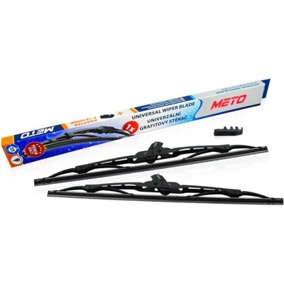 METO ramínkové přední stěrače 525+525mm MTSET102