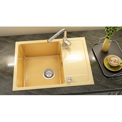 FAT Кухненска мивка от полимермрамор fat, 238 (238marble)