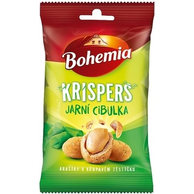 Bohemia Krispers arašídy v křupavém těstíčku jarní cibulka 60 g