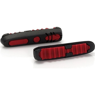 XLC BS-X04 gumičky černo/červené 55mm 2 páry – Zbozi.Blesk.cz