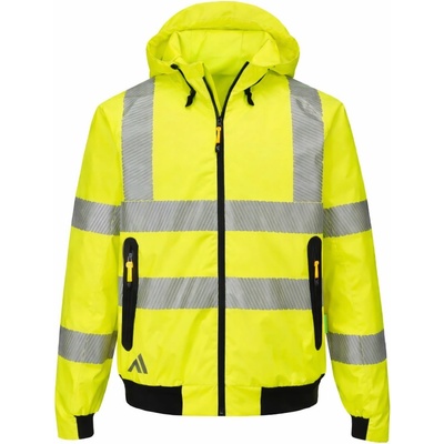 Portwest hi-vis kx3 kx315 / Светлоотразително яке за дъжд - hv жълто m (kx315yerm)