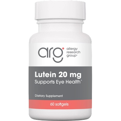 Allergy Research Group Лутеин 20 мг - 60 гел-капсули