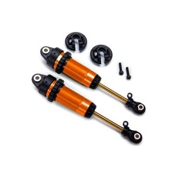 Traxxas амортисьор GTR xx-дълъг оранжев PTFE TiN (2)