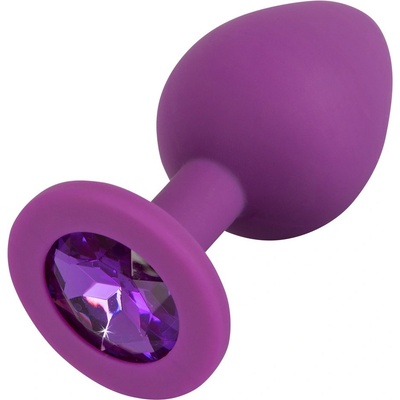 Colorful Joy Jewel Purple Plug Medium