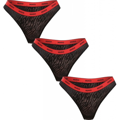 HUGO 3PACK dámske tangá viacferbná (50523829 002)