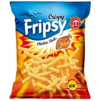Fripsy Grillcsirke ízű snack 50 g Fripsy Grillcsirke ízű snack 50 g
