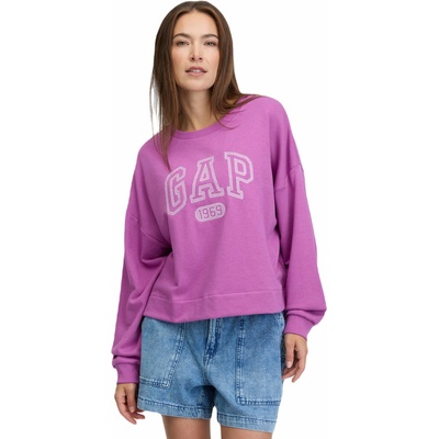 GAP Fashion Logo fialová biela