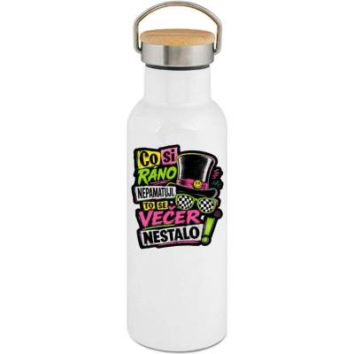 123TRIKO termoska Co si ráno nepamatuji, to se večer nestalo 500 ml vtipné