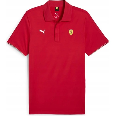Puma Ferrari polo tričko Race red