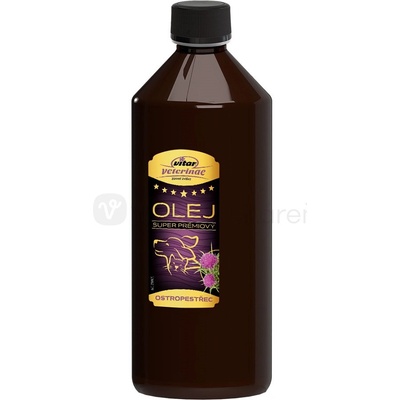 Vitar Veterinae Ostropestřec olej 1000 ml