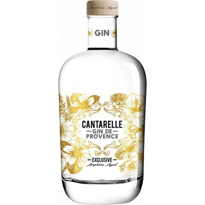 Cantarelle Gin de Provence Exclusive 43% 0,7 l (čistá fľaša)