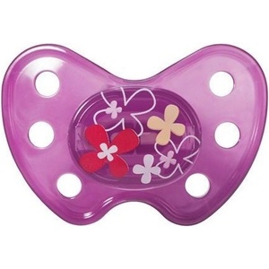 Dentistar Латексова залъгалка Dentistar - Цветя, размер 2 (22182) - baby
