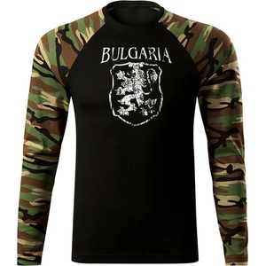 DRAGOWA FIT-T Тениска с дълъг ръкав Герб, woodland (37432)