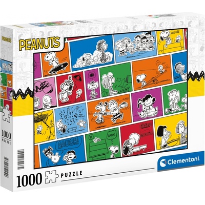 CLEMENTONI Peanuts 1000 dílků