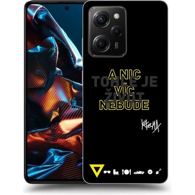 Pouzdro Picasee ULTIMATE CASE Xiaomi Poco X5 Pro - Kazma - TOHLE JE ŽIVOT A NIC VÍC NEBUDE