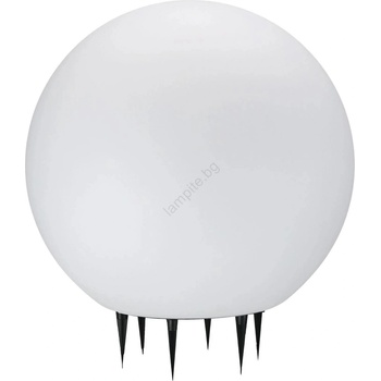 Polux Екстериорна лампа ARGENTO 1xE27/15W/230V Ø 40 см IP65 бял (SA2273)