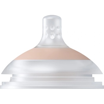 Lovi Динамичен силиконов биберон Lovi - Mammafeel, Fast, 9m + (18/734)