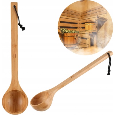 Rento 176320 naběračka do sauny 43cm bambus – Zboží Dáma