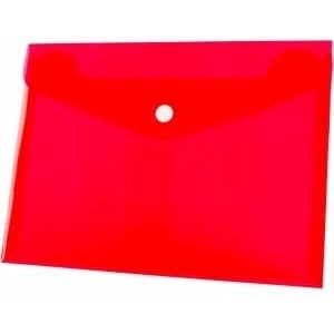 TETIS A5 PP envelope for latch red (12pcs. ) BT610-C