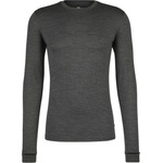 Heber Peak Мъжко мериносово термобельо Heber Peak Merino190 RootHe. L/S Merino base layer - Dark Smoke Melange - размер XXL (015-1674-0316)