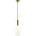 ZAMBELIS LIGHTS 22070 - Пендел 1xE27/40W/230V Ø 15 см златист (UN1522)