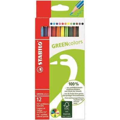 tabilo Greencolors sada 12 farebných ceruziek S6019 2 121