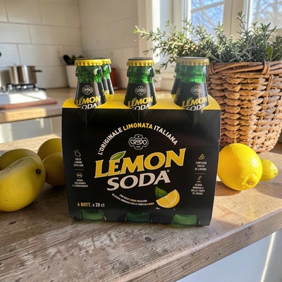 Fonti di Crodo Lemon Soda Citrónová limonáda 6 x 200ml