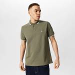 Jack Wills Edgeware Tipped Polo - Smokey Olive