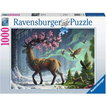 Image 1 of Ravensburger Пъзел Ravensburger от 1000 части - Елен на пролетта (17385)