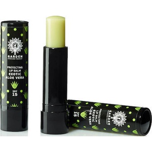 GARDEN Защитен балсам за устни с Алое , Garden Of Panthenols Lip Care Exotic Aloe Vera Spf15 5, 20gr