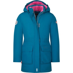 TROLLKIDS Детско пухено яке Trollkids Girl's Alesund Coat Coat - Madeira Blue / Bright Berry - размер 98 (EU) (703-2532-1012)