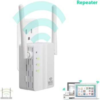Image 1 of WiFi усилвател за безжичен интернет, WiFi Repeater до 300Mbps, Extender WiFi (WD-U)