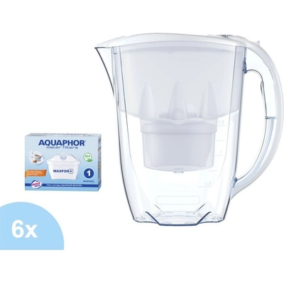 Aquaphor Amethyst bílá + 6 ks filtru Maxfor B100-25