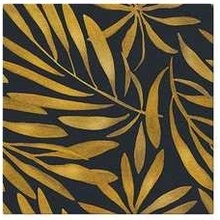 PAW AIRLAID Ubrousky Golden leaves 50 ks 40x40cm