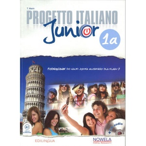 Progetto Italiano Junior 1A 7 Podecznik + CD | T. Marin (2016)