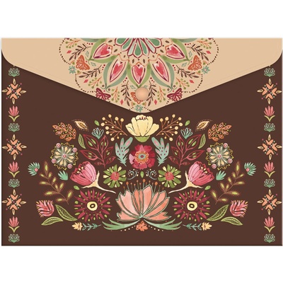 ARGUS Plastová obálka s cvočkom A4 Floral scape 16500389