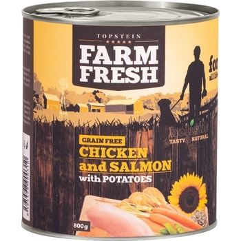 Farm Fresh Chicken & Salmon 400 g