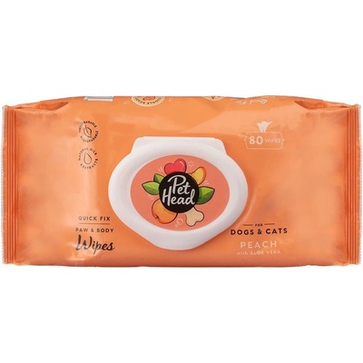 Pet Head Quick Fix Wipes - 80 kusov