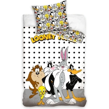 Sonne Детски спален комплект LOONEY TUNES 150x210 + 50X60cm (PAT36765)