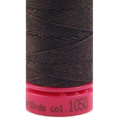 Polyesterové nitě Aspo 30 / riflové návin 30 m 1050 Coffee Bean