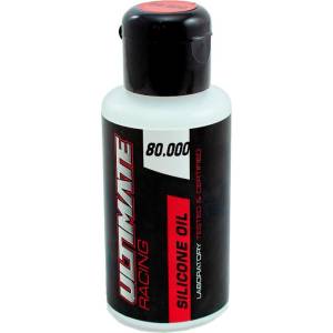 Ultimate racing Масло силиконово 80k UR differential Oil 80.000 CPS (75ml) UR0880 (UR0880)